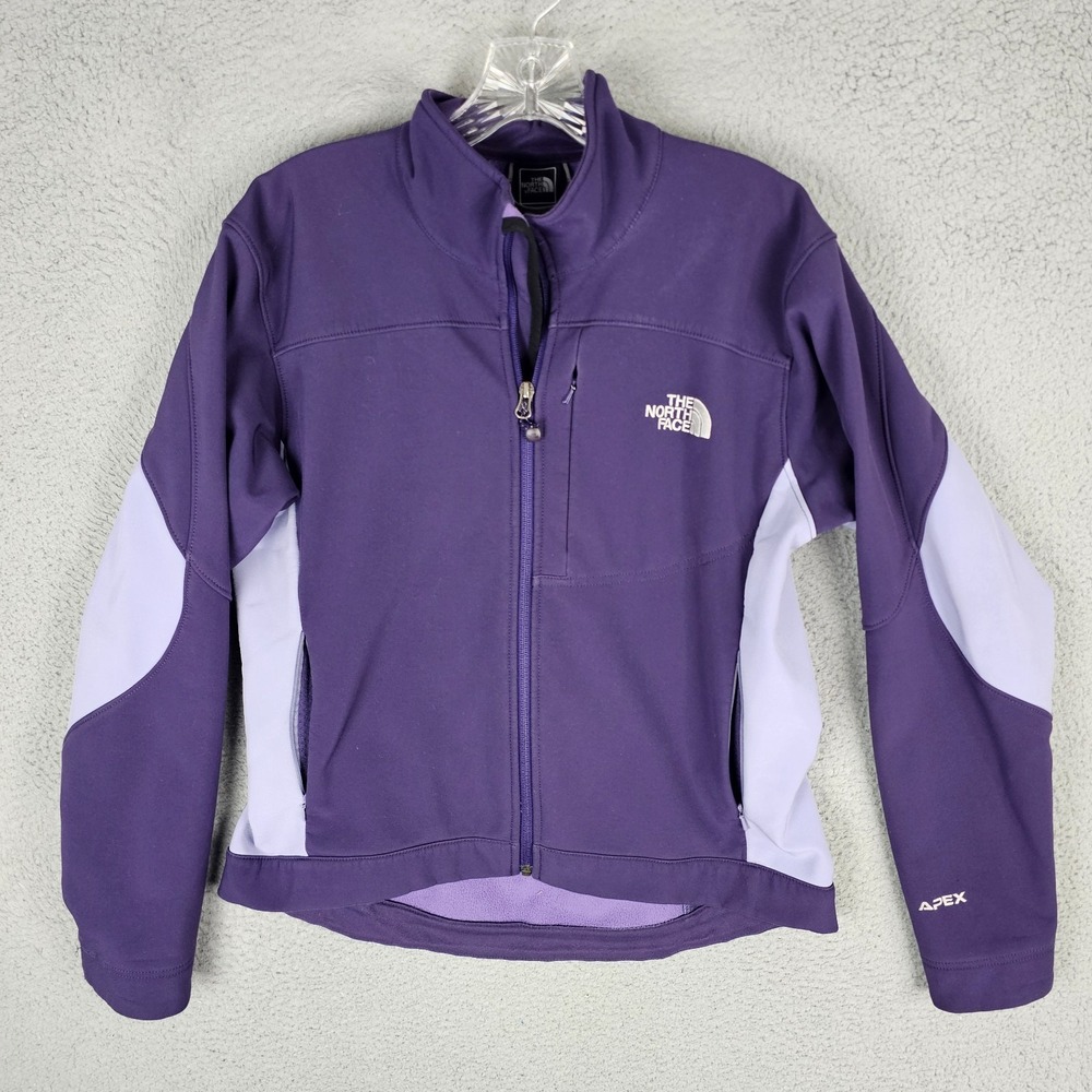 The North Face Apex Bionic Jacket Womens Medium Fleece Lined Long Sleeve Zip-Up
